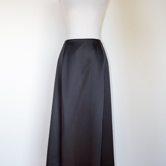 CARLISLE Top Skirt Set Black Ehite Print Dress Evening Cocktail Formal Sz 6 - Picture 6 of 6